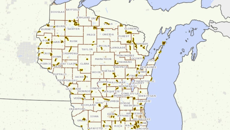 Wisconsin Rustic Roads Interactive Maps Just Released FOX6 Milwaukee   Rustic 