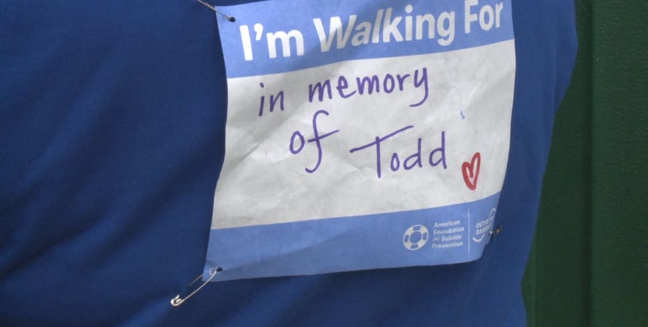 'Out of the Darkness' suicide prevention walk