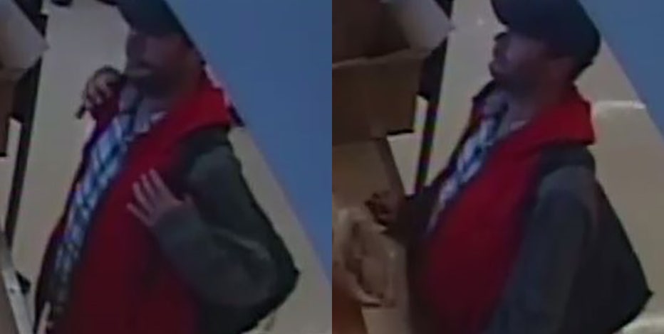 Milwaukee business theft suspect caught on cam