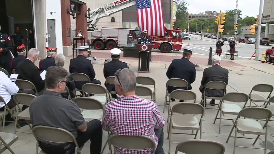 Milwaukee Firefighter Memorial ceremony