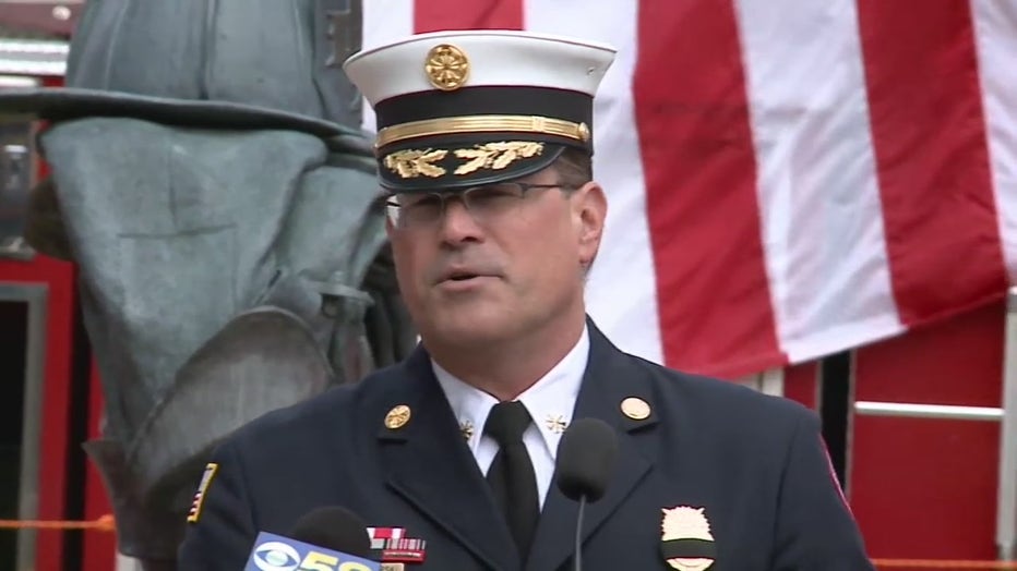 Milwaukee Fire Chief Aaron Lipski