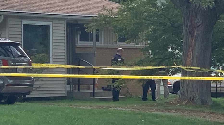 Police investigation near 49th and Spring Lane, Brown Deer