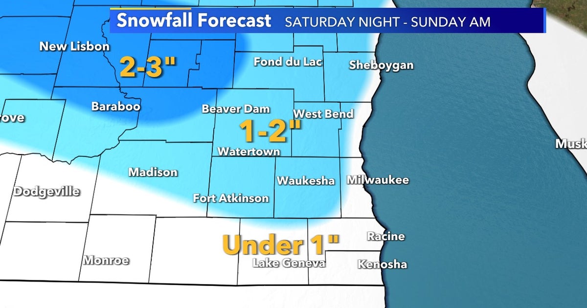 Snow Saturday night into Sunday, here's what to expect | FOX6 Milwaukee