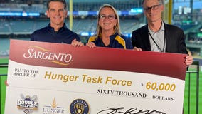 Sargento, Brewers raise $60K for Hunger Task Force
