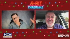 Gino talks with stars of '8-Bit Christmas'