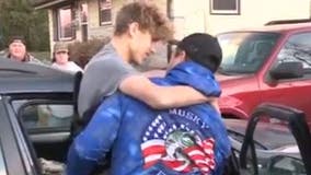 Waukesha South student hurt in parade returns home from hospital