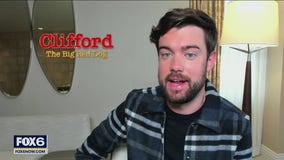 Gino talks with stars of 'Clifford The Big Red Dog'