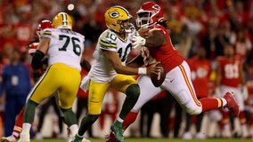 Chiefs beat Packers 13-7; Love throws 1st NFL touchdown