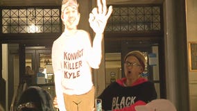 Kyle Rittenhouse trial: Jacob Blake's uncle leads march for justice