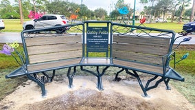Gabby Petito tribute bench placed North Port park will serve as permanent memorial