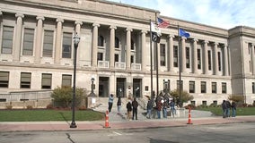 Kyle Rittenhouse trial: Demonstrators gather outside courthouse