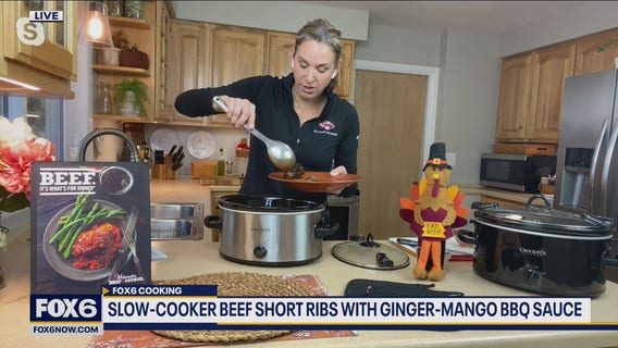 Slow cooker beef short ribs: recipe