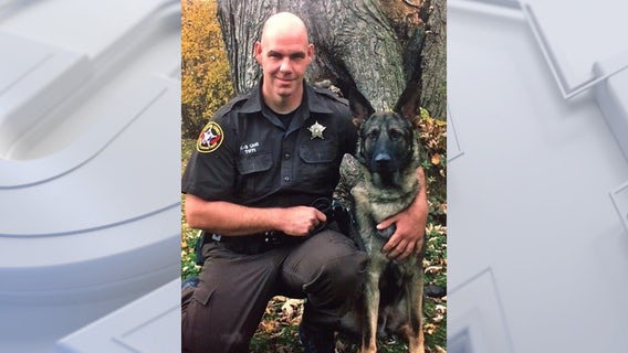 Cost of care for K-9 Riggs waived by Harris Pet Hospital