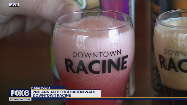 Downtown Racine is hosting their 2nd annual Beer & Bacon Walk