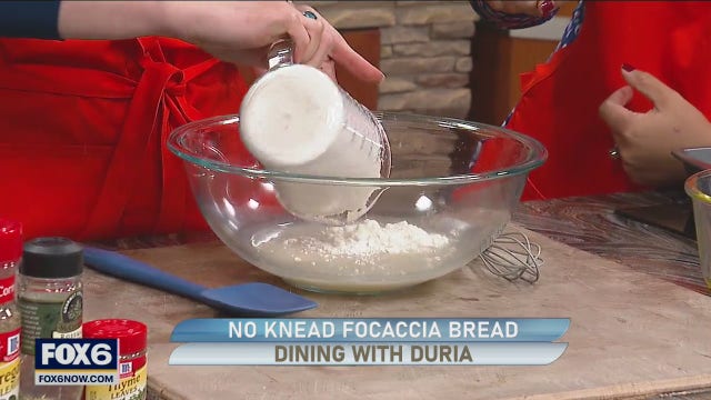 No-Knead Focaccia Bread: recipe