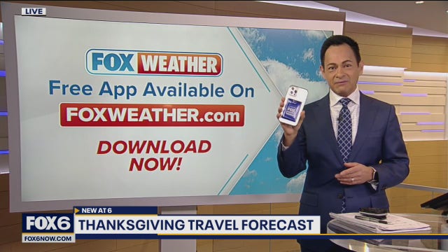Thanksgiving travel: FOX Weather meteorologist is monitoring flights