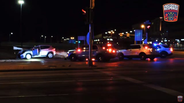 2 Whitefish Bay police pursuits; 3 in custody, 1 vehicle reported stolen