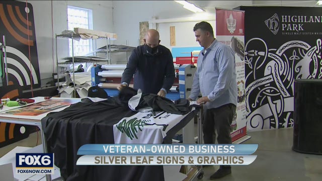 Veteran owned Silver Leaf Signs and Graphics