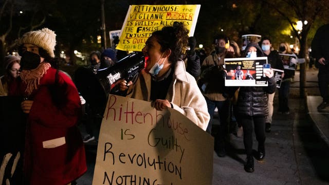 Kyle Rittenhouse verdict: Protests continue into weekend