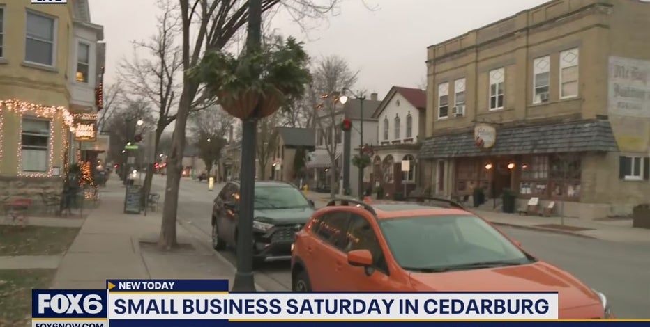 Small Business Saturday in Cedarburg