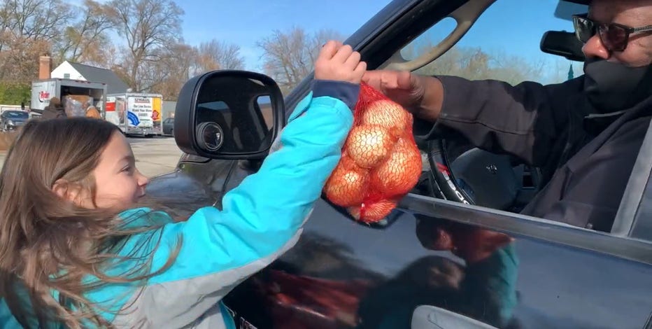 Thanksgiving meal giveaway from Milwaukee Health Services