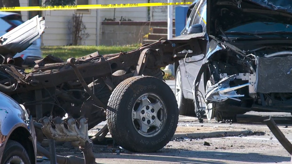 Crash at Sherman and Hampton, Milwaukee