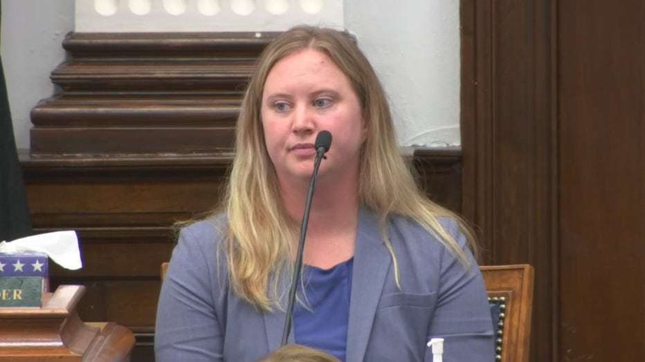 Amber Rasmussen, DNA analyst from the Wisconsin State Crime Lab