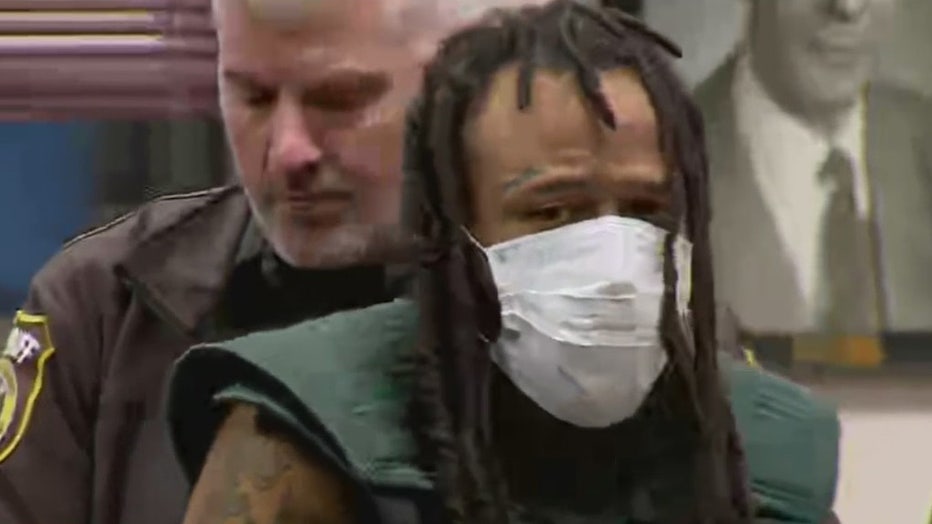 Darrell Brooks initial appearance in Waukesha County court