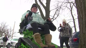 Waupun woman gifted all-terrain wheelchair: 'Best Christmas I've had'