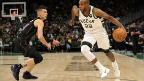 Bucks rout short-handed Heat 124-102 without Antetokounmpo