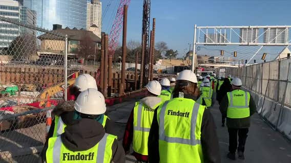 Couture construction project: Wauwatosa students get first-hand look