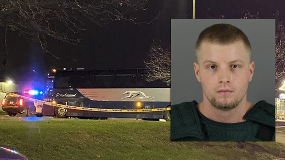 Greyhound bus fatal stabbing; not guilty plea entered by suspect