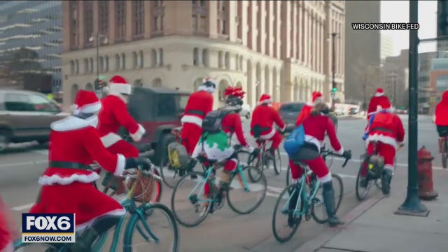 Santa Rampage Bike Ride returns to Milwaukee