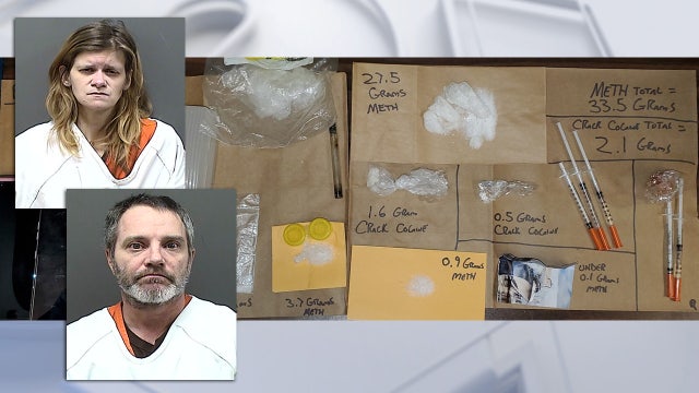 Sturtevant couple faces drug charges, accused of dealing meth