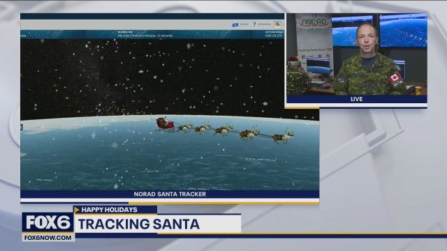 NORAD tracks Santa Claus, Christmas flight