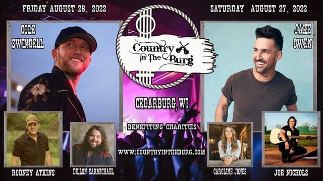 Country in the Burg: Headliners announced