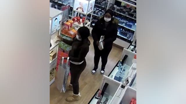 2 wanted in Menomonee Falls $10K ULTA Beauty fragrance theft
