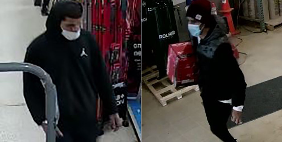 Neu's Hardware theft, Menomonee Falls police seek suspects