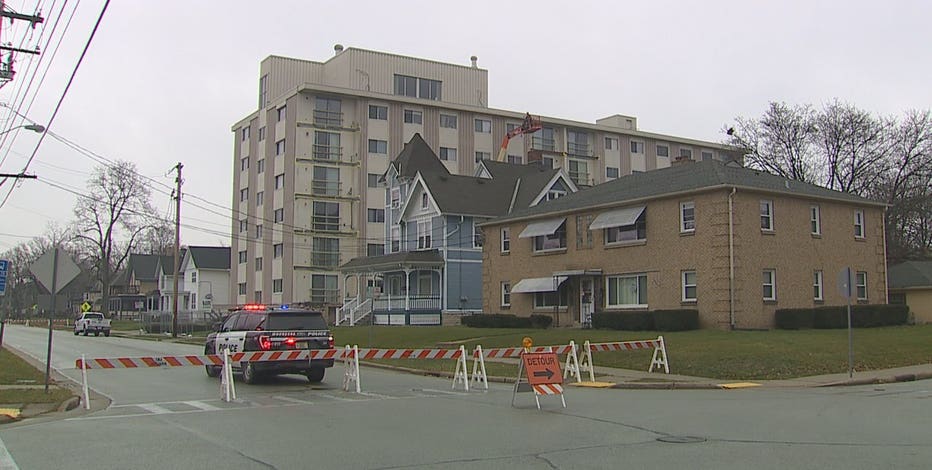 Waukesha condo collapse evacuation, free U-Haul storage, shelter