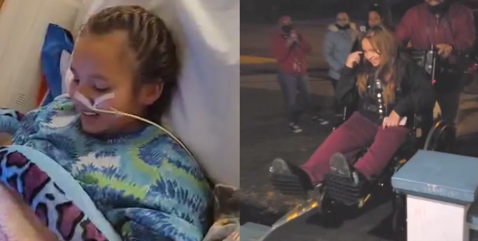 Waukesha parade victim Jessalyn Torres returns home