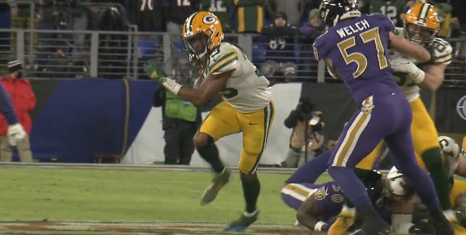 Packers' Aaron Jones talks division title, Rodgers chasing history