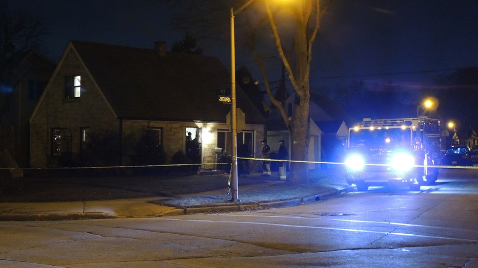 Death investigation near 93rd and Orchard, West Allis (Credit: Incident Response)