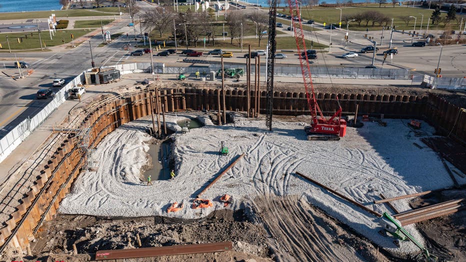 Construction progress on Couture (Dec. 2, 2021)