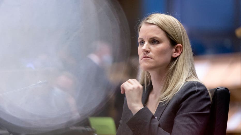 Facebook Whistleblower Frances Haugen At The European Parliament