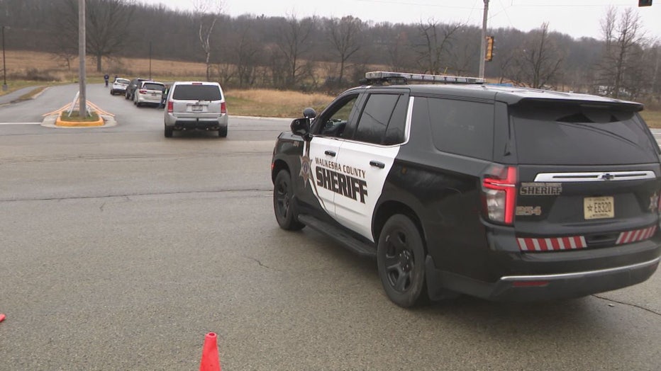 Police presence at Waukesha West High School over threat to students