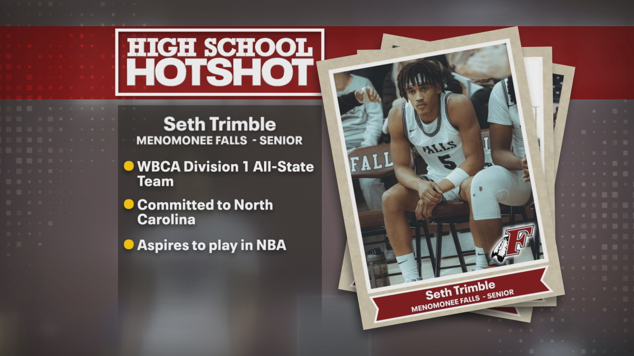Seth Trimble working hard to be a role model