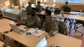 Wisconsin National Guard COVID CNA training, hospitals strained