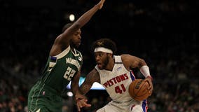 Pistons snap Bucks' winning streak, ends at 6 games