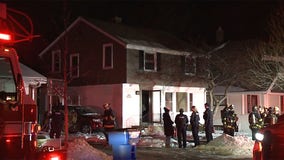 Whitefish Bay house fire, dog rescued