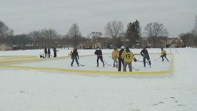 Wauwatosa pond hockey tournament brings neighbors together